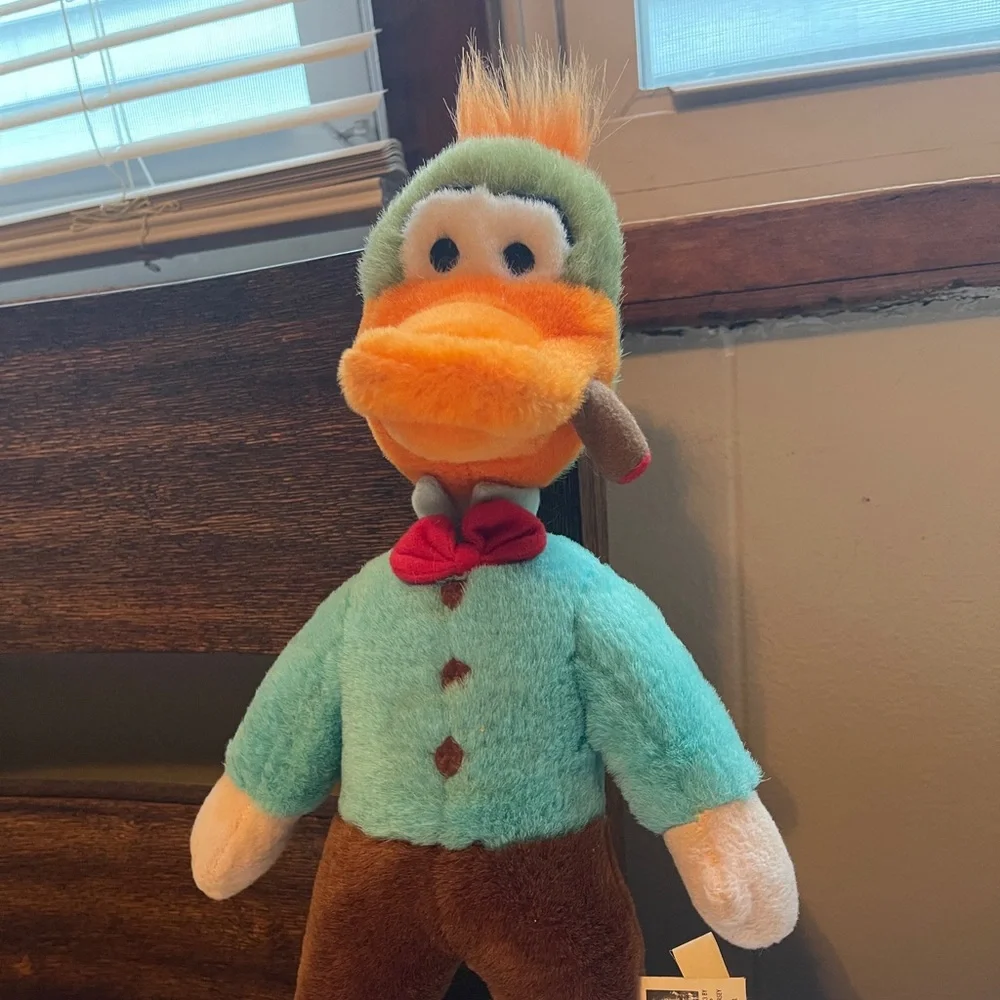 Vintage duck talking plush